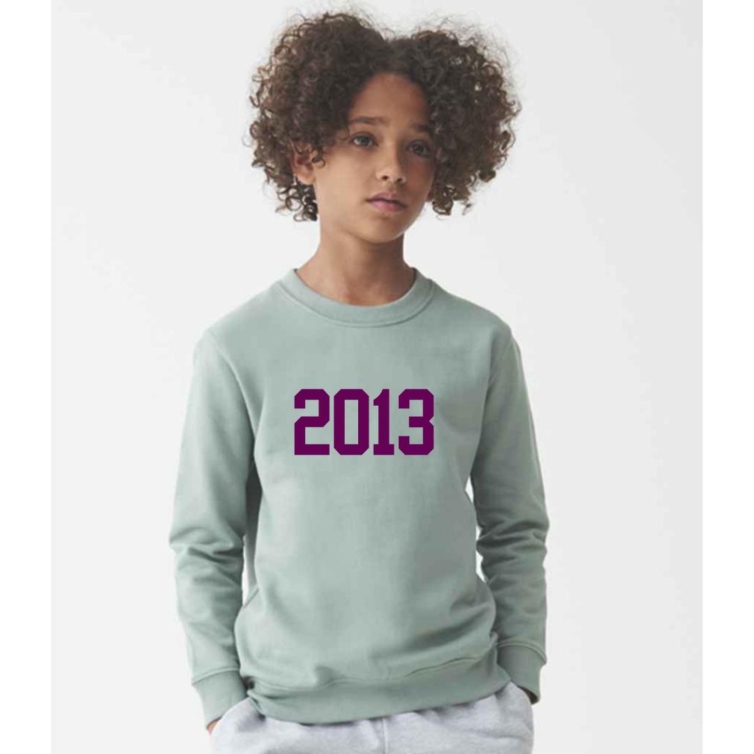 Custom Year Sweatshirt: Birthday Gift Jumper