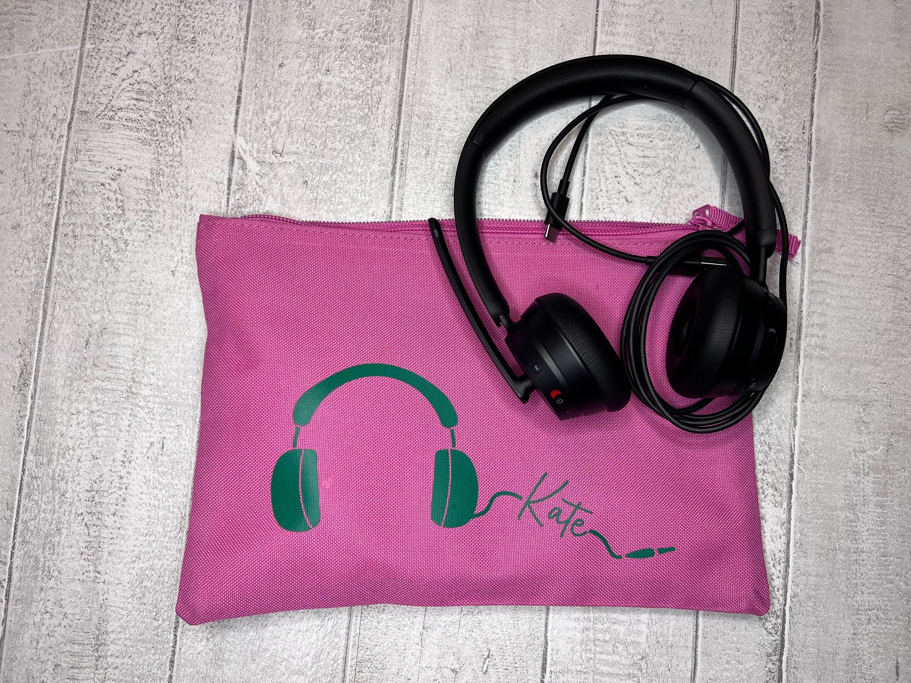 Personalized Zip Pouch Bag: Nappy & Accessory Organizer
