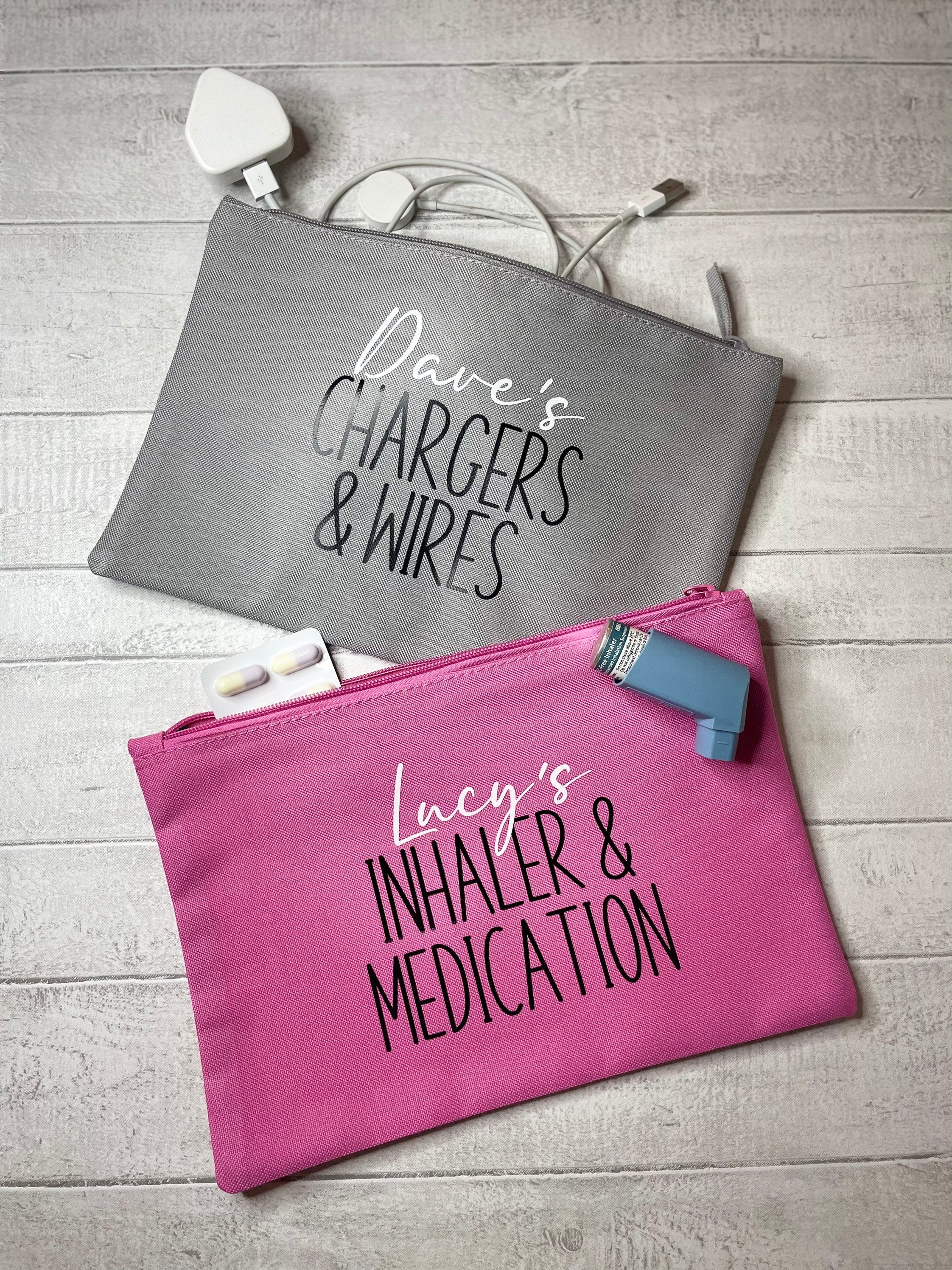 Personalized Zip Pouch Bag: Nappy & Accessory Organizer