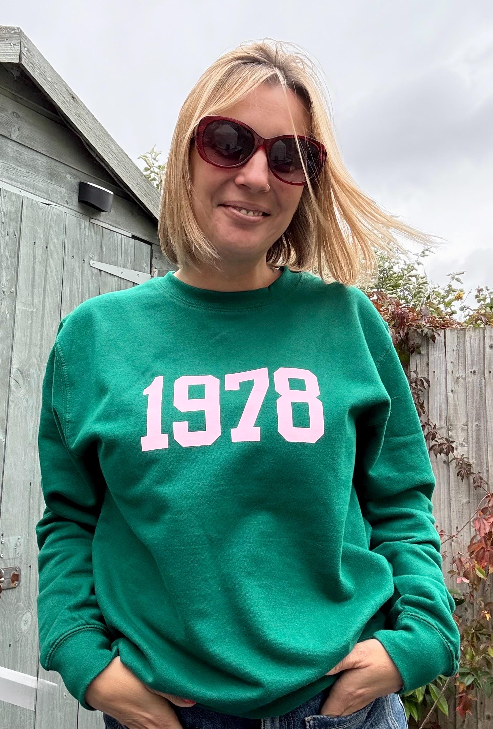 Custom Year Sweatshirt: Birthday Gift Jumper